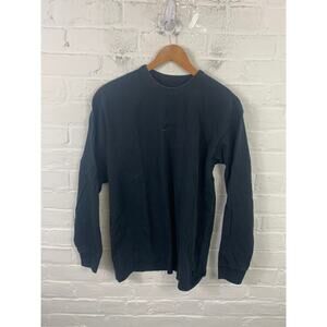 Nike Women's Crewneck Pullover Sweatshirts Long Sleeve Black Size Small